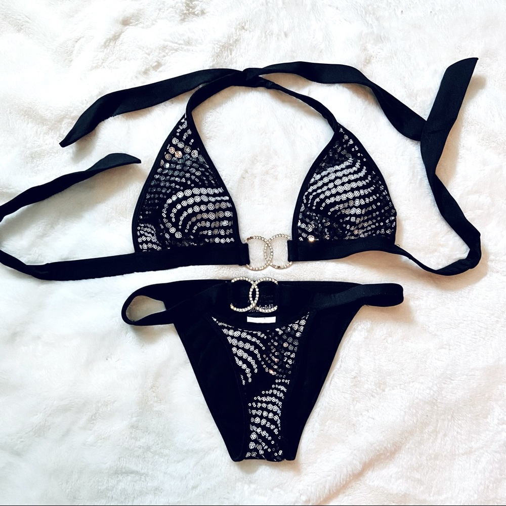 Fredricks of Hollywood Rhinestone Bikini